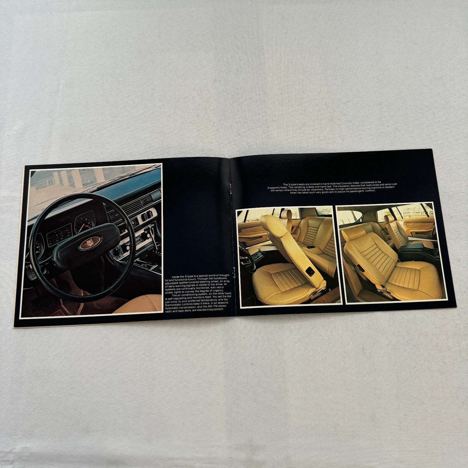 Jaguar XJ-S Car Sales Brochure Catalog Advertising XJS XJ S 1978