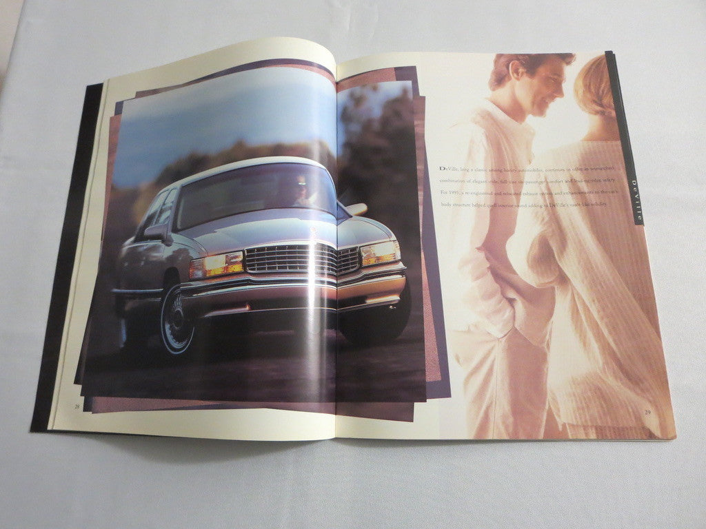 1995 Cadillac Sales Brochure Catalog Eldorado Seville STS Fleetwood +