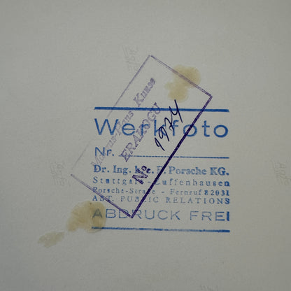 Porsche 935 Martini Racing Car Vintage Photo Photograph Print