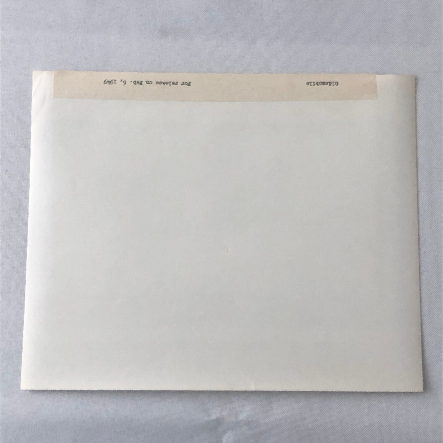 1949 Oldsmobile Series 88 Futuramic Sedan Factory Press Photo Photograph