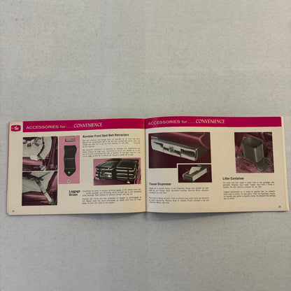 1966 American Motors Accessories Sales Brochure Catalog Advertising Wheels Radio