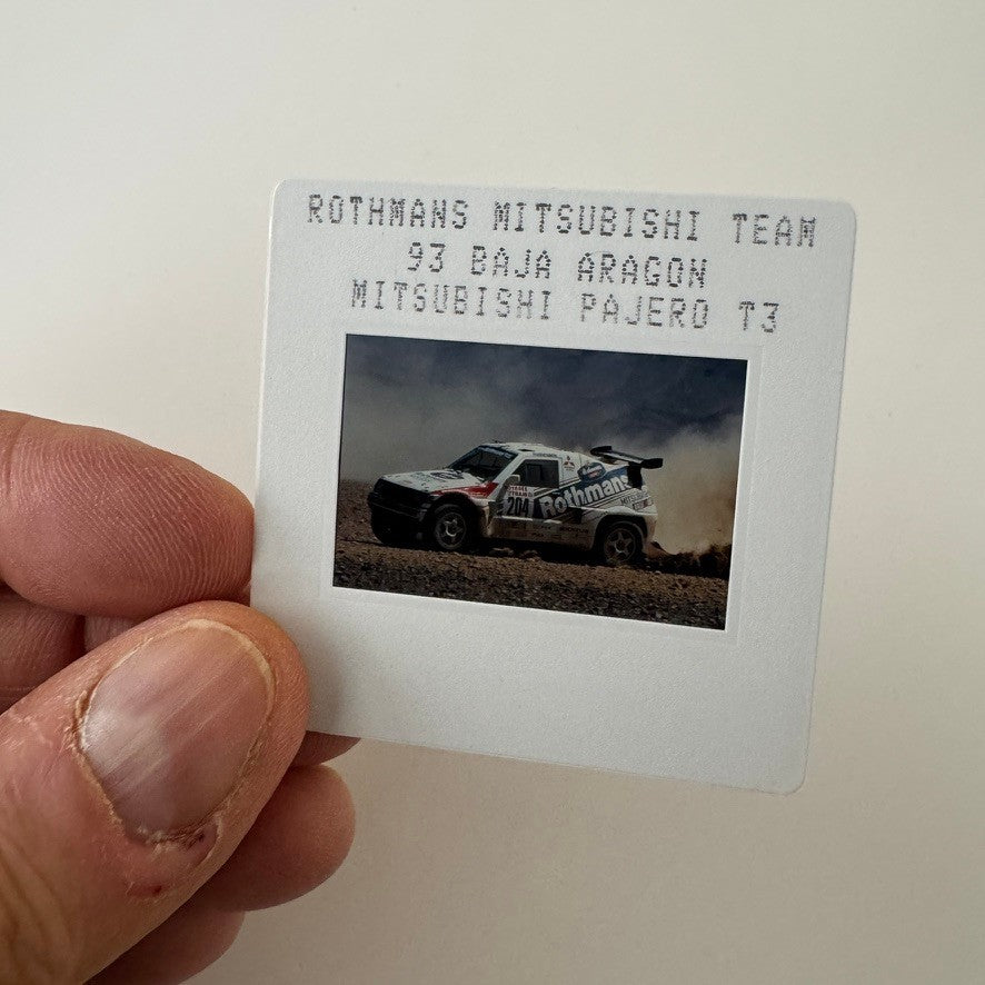 Rothmans Mitsubishi Pajero Rally Rallye Racing Press Kit 1993 Baja Aragon Spain