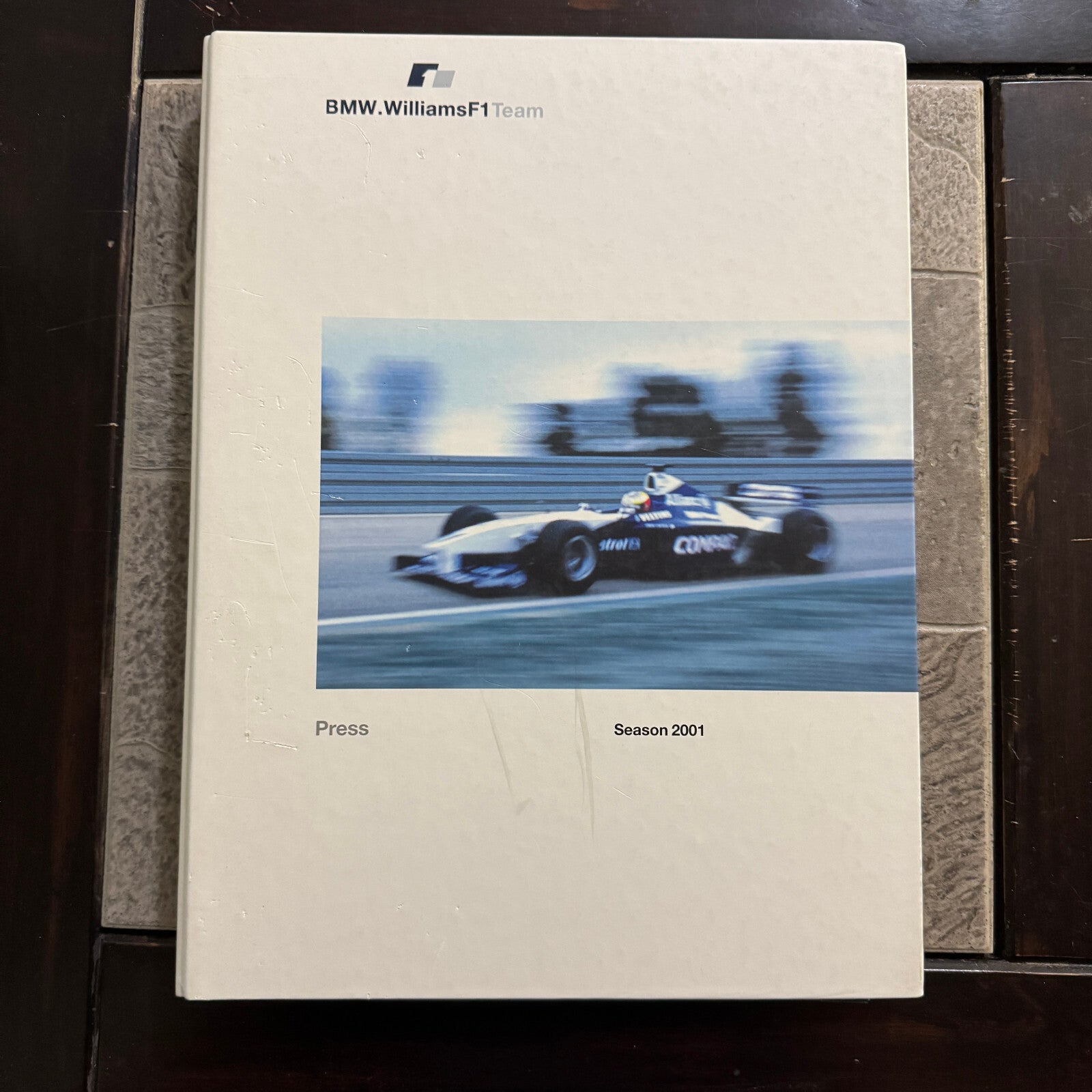 2001 BMW Williams F1 Team Press Kit Brochure Ralf Schumacher Juan Pablo Montoya