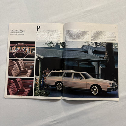 1982 Buick Car Sales Brochure Catalog Riviera Electra LeSabre Regal Skylark