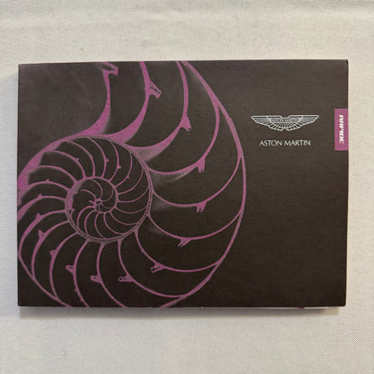 Aston Martin Rapide Car Press Kit Brochure with Photo CD DB9 DBR9 V8 Vantage