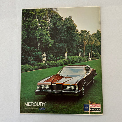 1974 Mercury Car Sales Brochure Catalog Marquis Montego Cougar Comet Monterey