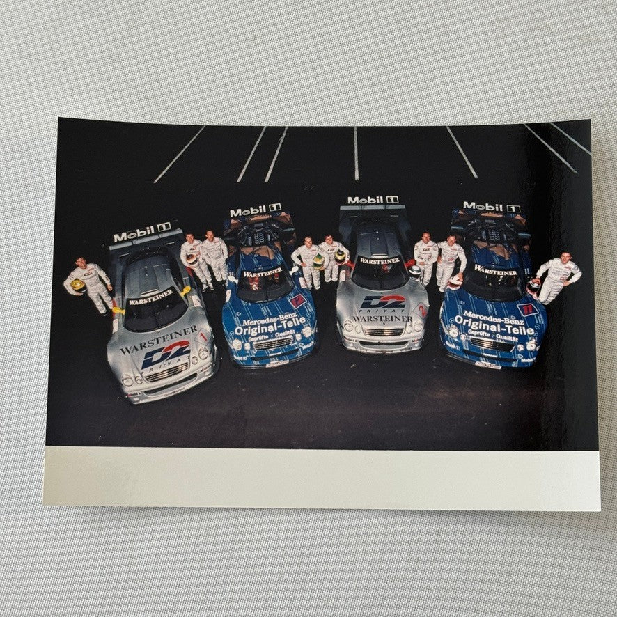 1998 Mercedes CLK GTR GT Racing Press Kit Photos Mark Webber Driver GERMAN