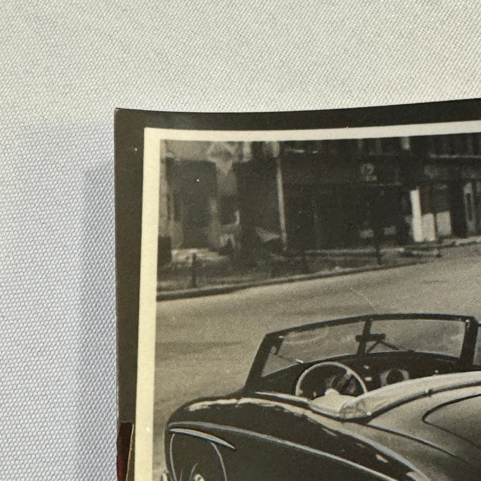 Vintage Coachbuilder Car Photo Photograph Print Hand Highlighted Unidentified