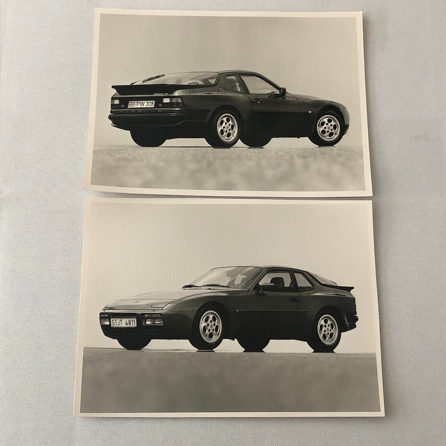 Vintage Porsche 944S Photo Photograph Print Lot of 2 Porsche 944 S