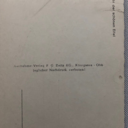 Vintage Nurburgring 1000 KM Rennen Race Racing Photo Postcard Post Card