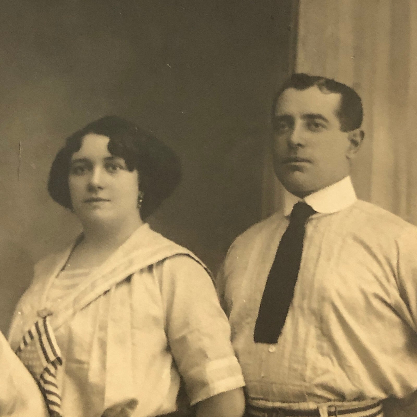 Circus Performer Real Photo Postcard Post Card RPPC Family Child Les Sterlings