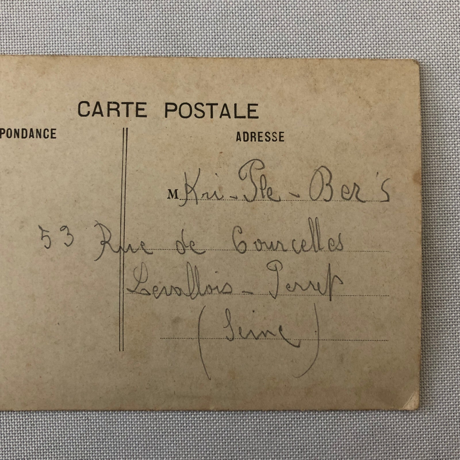 Circus Acrobat Performer Act Postcard Post Card Brothers Kri-Ple-Bers Vintage