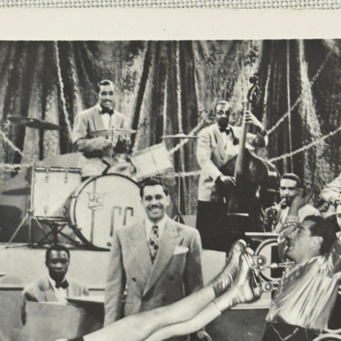 Vintage Circus Rollerskating Roller Skate Performer Big Band Photo Photograph