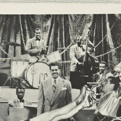 Vintage Circus Rollerskating Roller Skate Performer Big Band Photo Photograph