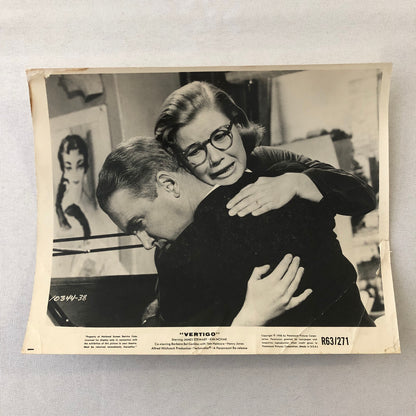 Alfred Hitchcock Vertigo Movie Film Photo Photograph James Stewart Kim Novak