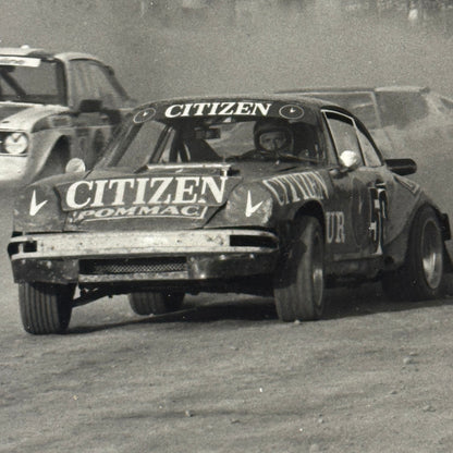 Vintage Rally Racing Photo Photograph Print DPPI Porsche 911 Car