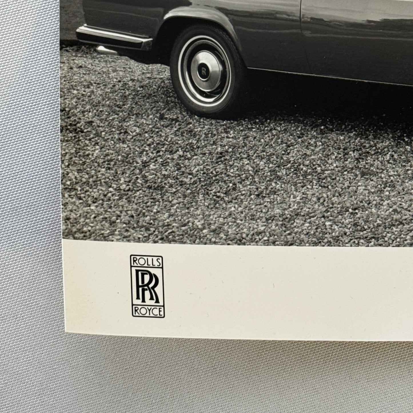 Vintage Rolls Royce Camargue Car Factory Press Photo Photograph Print