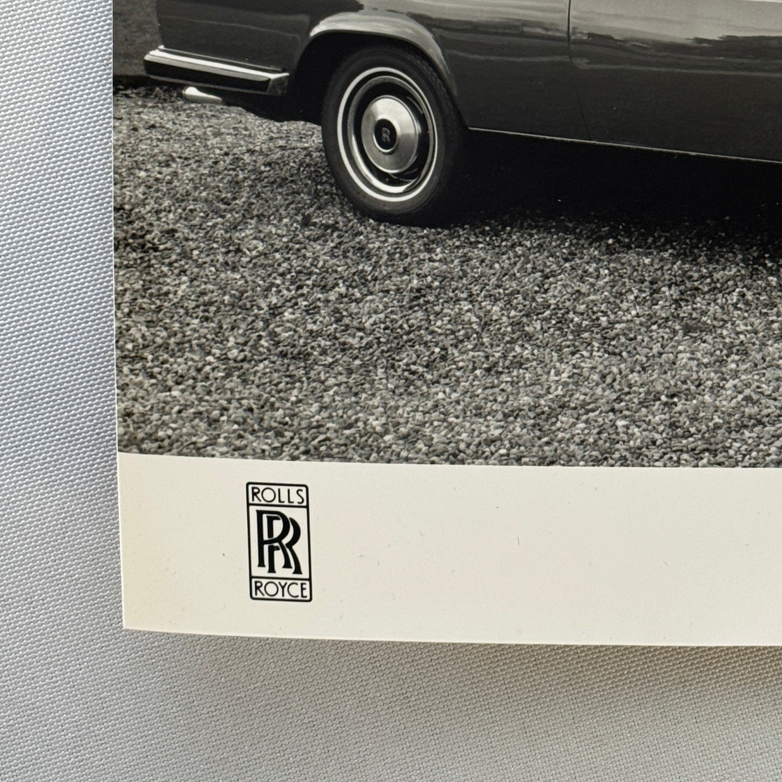 Vintage Rolls Royce Camargue Car Factory Press Photo Photograph Print