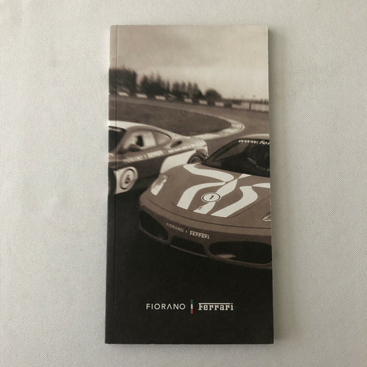 Ferrari Fiorano Performance Driving Racing Program Sales Brochure Catalog UK 