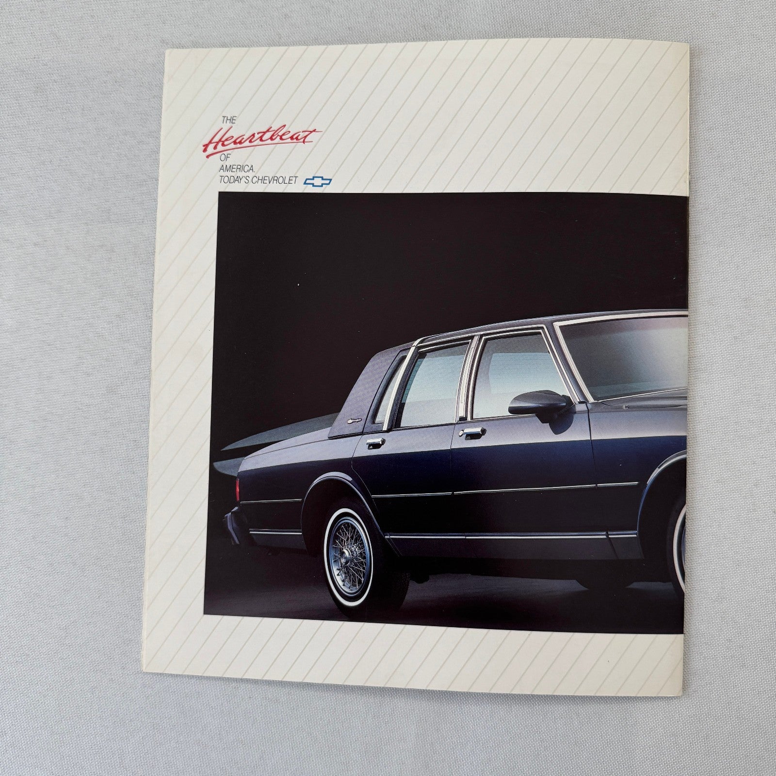 1988 Chevrolet Caprice Car Sales Brochure Catalog Brougham Wagon Sedan