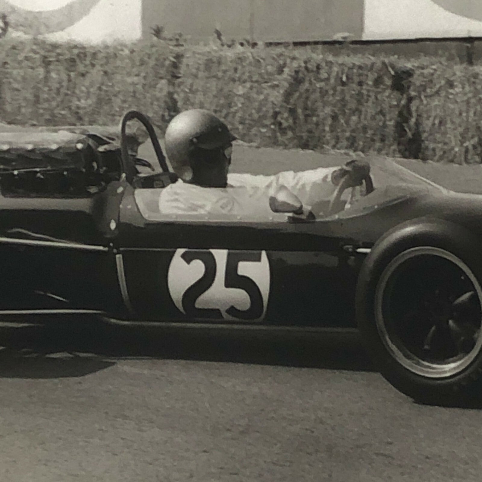 Vintage Jack Brabham Racing Driver Photo Photograph 1967 Belgian Grand Prix 