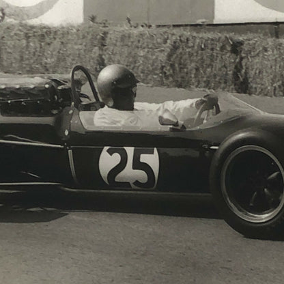 Vintage Jack Brabham Racing Driver Photo Photograph 1967 Belgian Grand Prix 