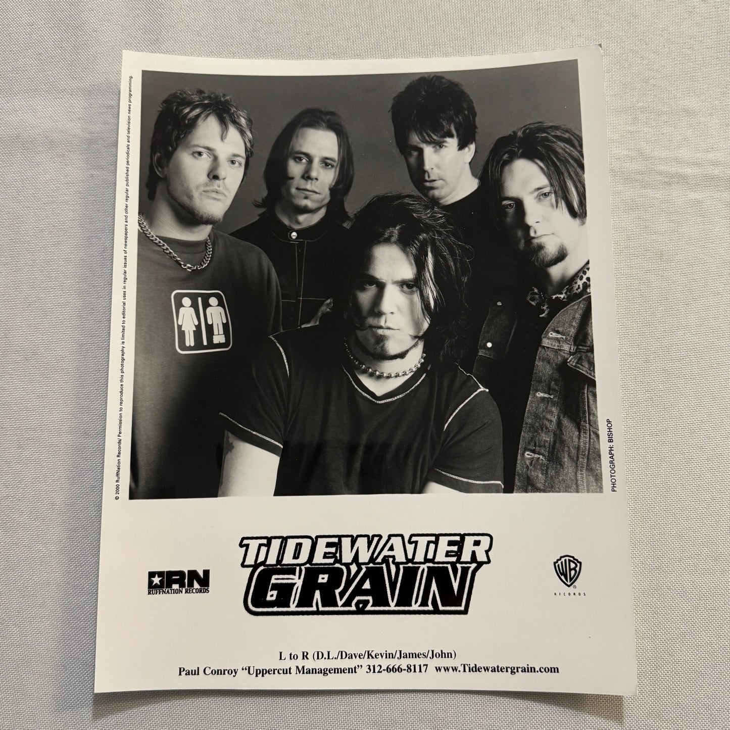 Tidewater Grain Music Publicity Press Photo Photograph Band