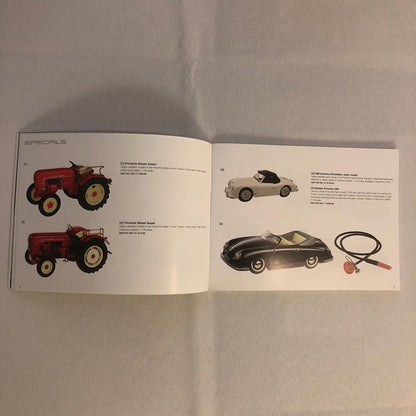 Porsche Model Car Die Cast Sales Brochure Catalog 911 Boxster Racing Cayenne +