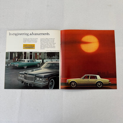 1976 Cadillac Car Sales Brochure Catalog Coupe deVille Seville Eldorado Brougham