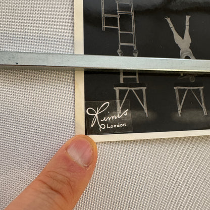 Vintage Circus Photo Acrobat Juggling Balancing Act Sensational Gunga Photograph