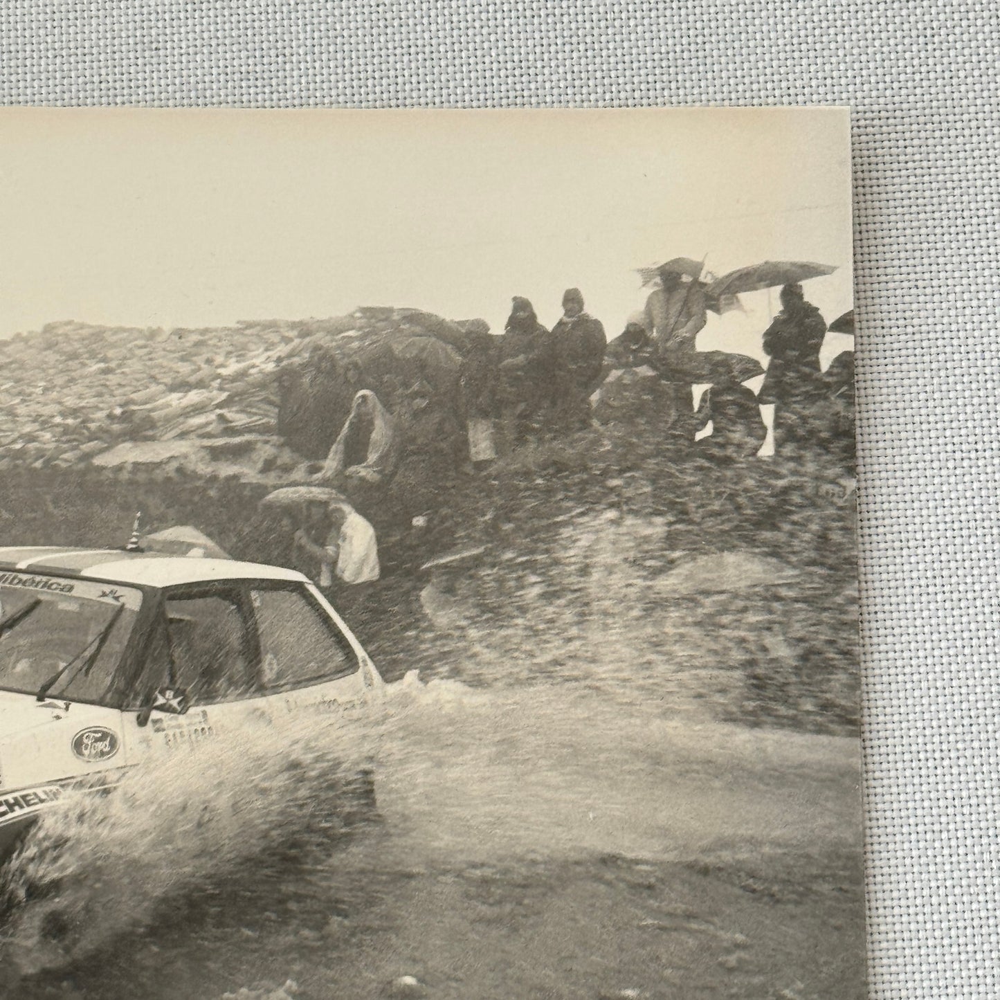 1980 Rallye Monte Carlo Press Photo Photograph DPPI Ford Escort RS1800 MKII