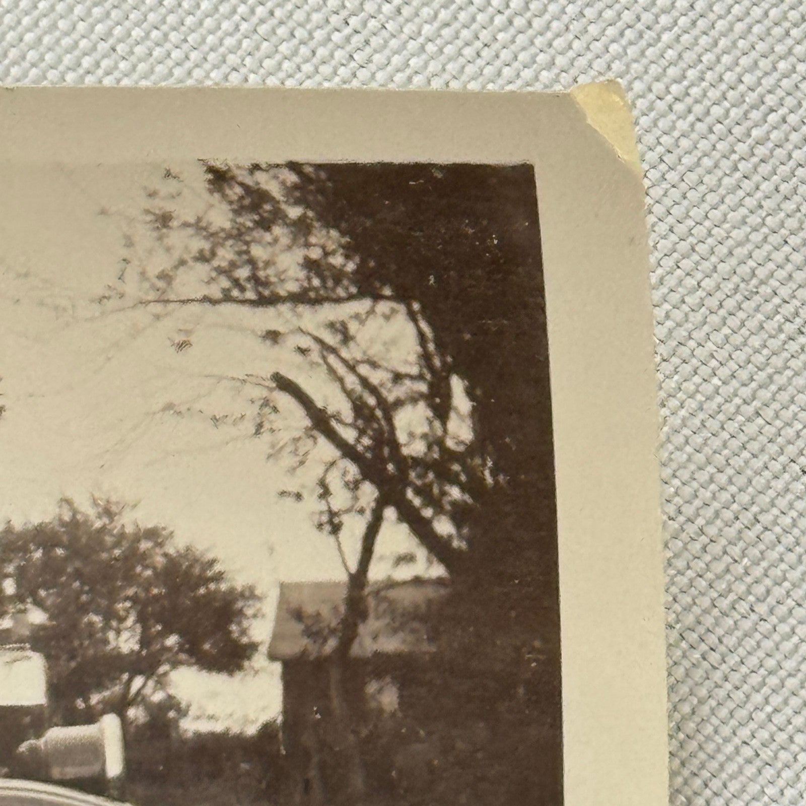 Vintage Automobile Photo Photograph Print Snapshot Early Car People Child