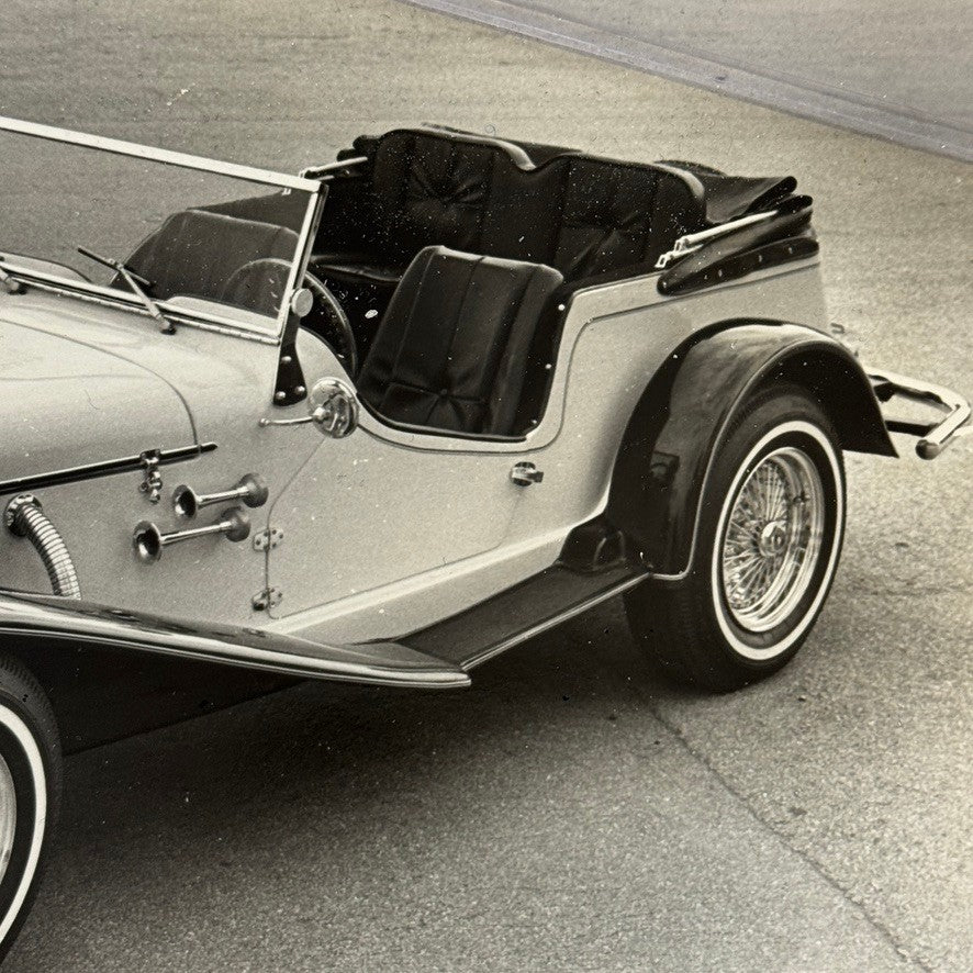 Vintage Kit Car Photo Neoclassic Volkswagen Beetle Based Photograph