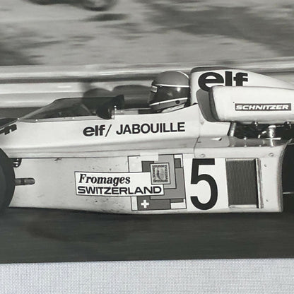 Vintage 1975 Formula 2 F2 Racing Photo Photograph Salzburgring JP Jabouille