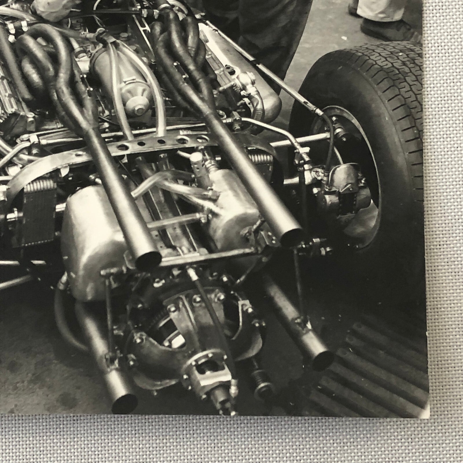 Vintage Racing Photo Photograph BRM Car Jos Reinhard Photographer