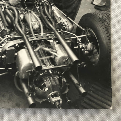 Vintage Racing Photo Photograph BRM Car Jos Reinhard Photographer