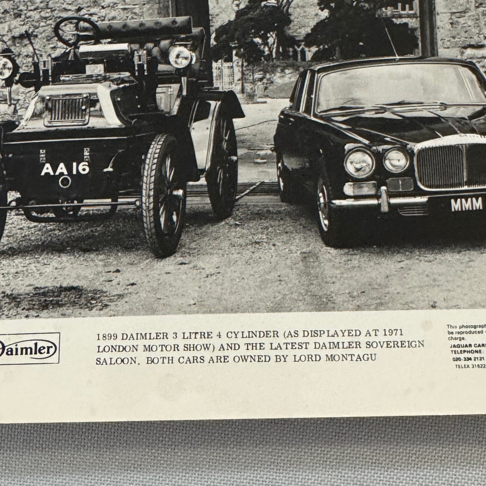 Daimler Sovereign Car Factory Press Photo Photograph Jaguar 1971 1972