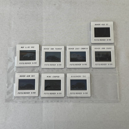 1995 1996 Rover Land Rover Press Kit Mini Cooper MG MGF Range Rover GERMAN