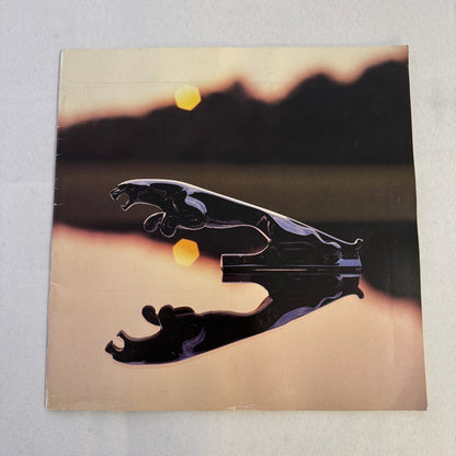 Vintage Jaguar Car Brochure XJ6 Sovereign XJ12 Plas Catalog Automobile 1985 1986