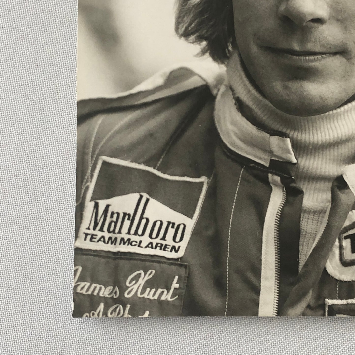 James Hunt Grand Prix Formula One F1 Racing Driver Portrait Photo Photograph