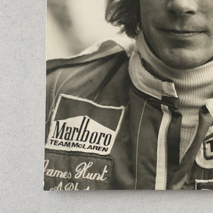 James Hunt Grand Prix Formula One F1 Racing Driver Portrait Photo Photograph