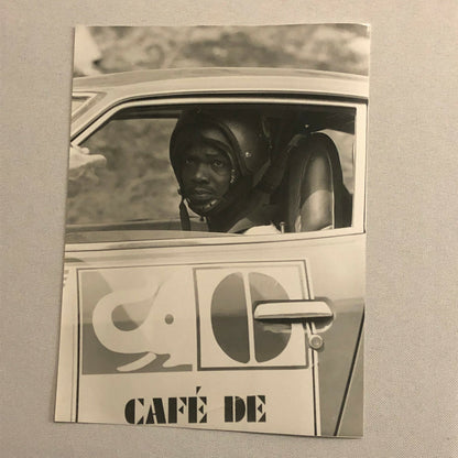 Vintage Rally Racing Photo Photograph 1974 Rallye du Bandama Driver