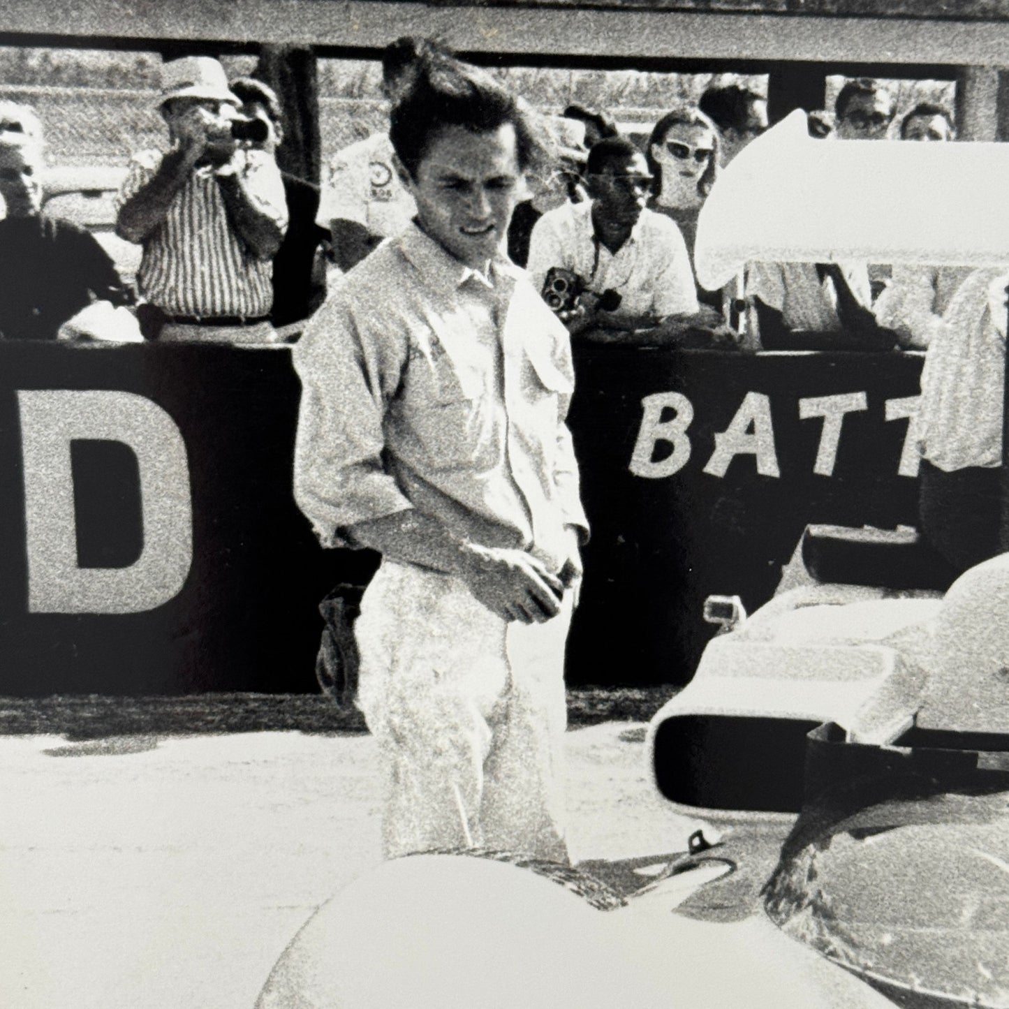 Vintage Racing Photo Hap Sharp Chaparral 1966 Nassau Speed Week Modern Print