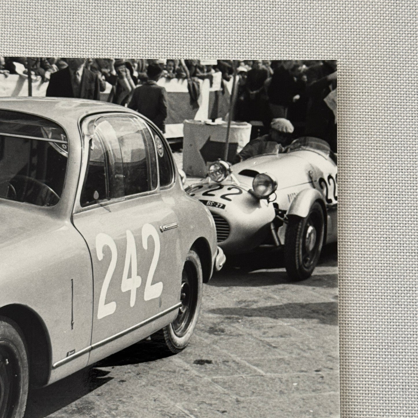 Fiat Zagato Racing Car 1950 Mille Miglia Photo Photograph Modern Print