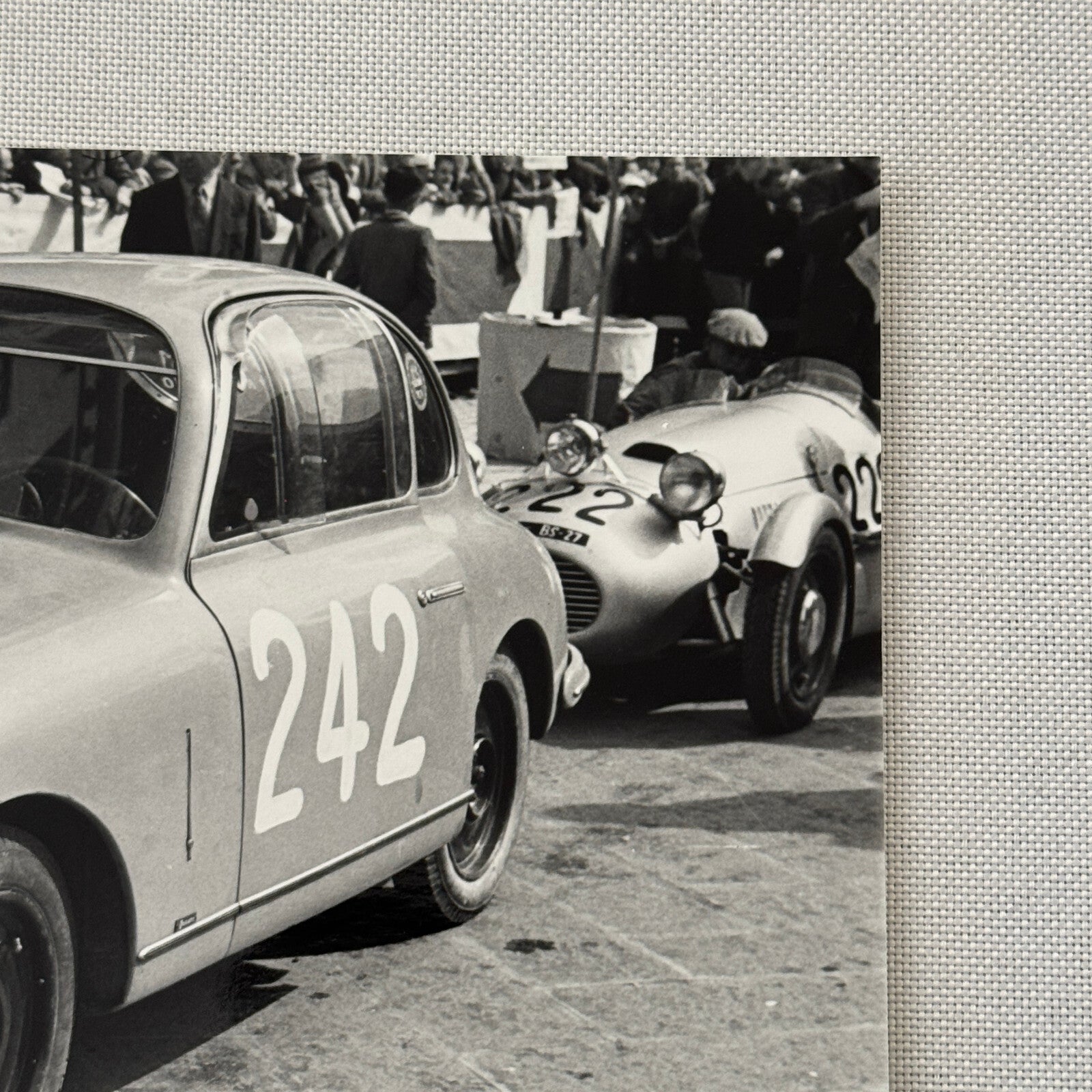 Fiat Zagato Racing Car 1950 Mille Miglia Photo Photograph Modern Print