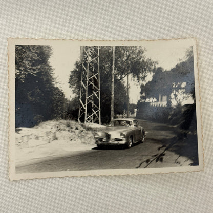 Vintage Alfa Romeo Car Automobile Photo Photograph Print