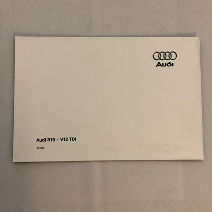 Audi R10 V12 TDI Racing Car Engine Factory Press Photo Photograph Print