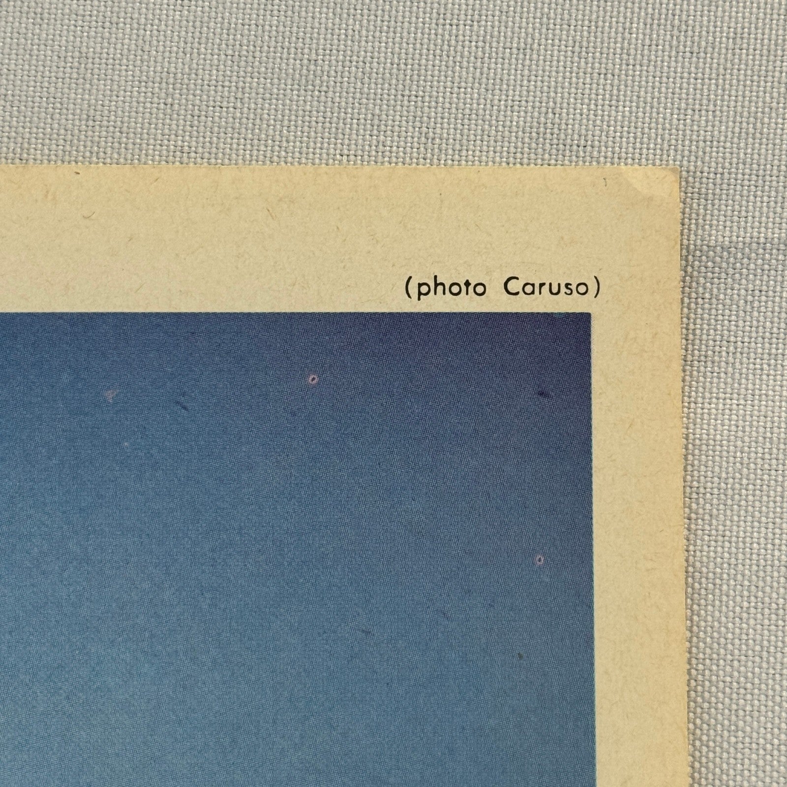 Vintage Wrestling Print Insert Don Leo Jonathan Quebec French 1973