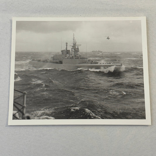 Military Ship Photo Photograph Boat Modern Print  Unidentified