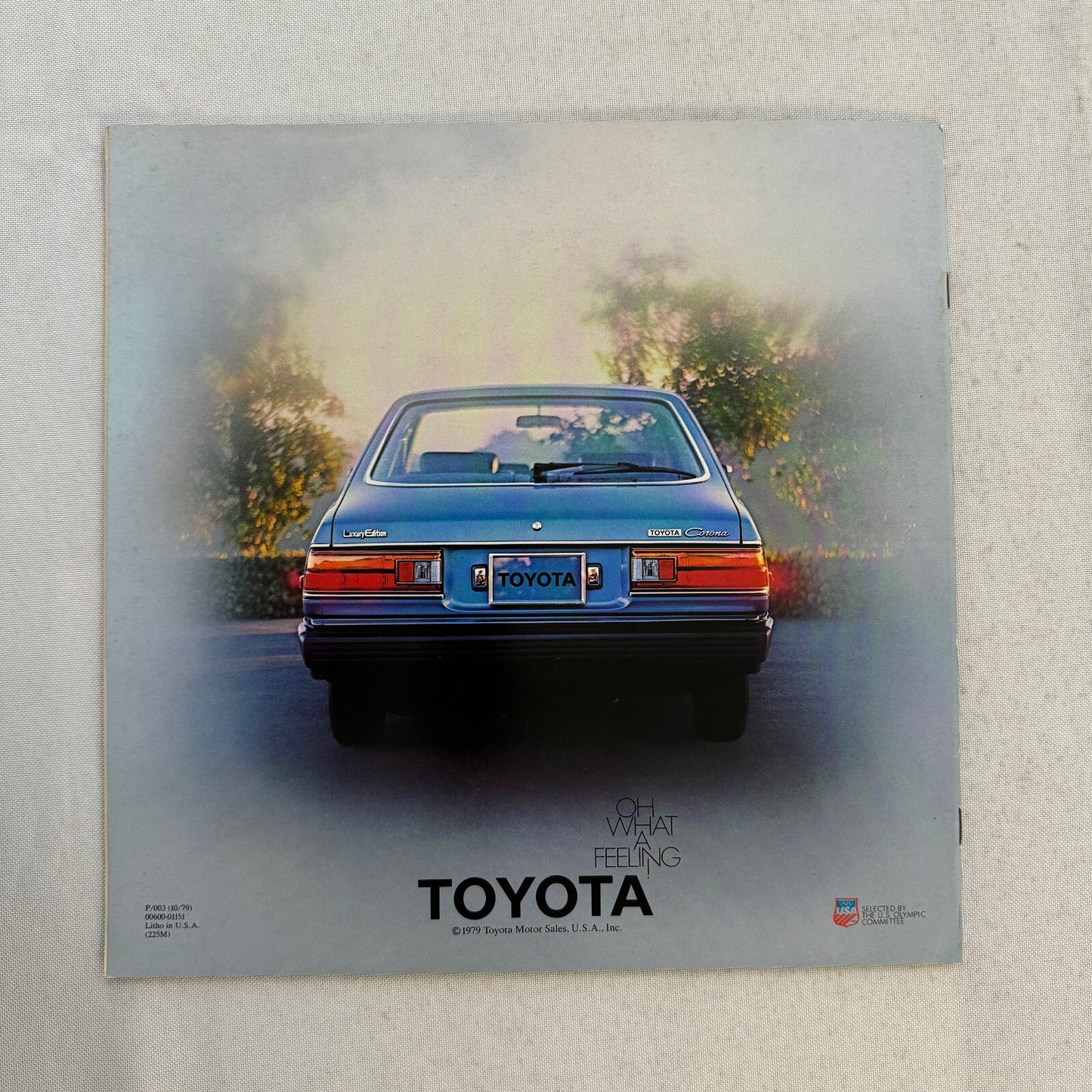 1980 Toyota Corona Car Sales Brochure Catalog Custom Sedan Deluxe Wagon Luxury